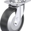 Blickle 952269 LE-PP 125KA-FA Rolka obrotowa z blachy stalowej Średnica koła: 125 mm Maksymalne obciążenie: 150 kg 1 szt