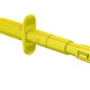 Flat measuring gripper, yellow, max. 25 mm, L 152 mm, CAT III, socket 4 mm, 66.9829-24