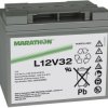 Akumulator ołowiowy GNB Marathon L12V32 NALL120032HM0MC, AGM, 12 V, 31.5 Ah