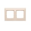 SIMON54 krem DR2/41 Ramka 2-krotna