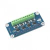 4-kanałowa nakładka HAT do monitorowania prądu, napięcia i mocy do Raspberry Pi - I2C/SMBus - Waveshare 17539