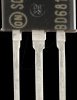 BD681G Darlington transistor, NPN, 100V, 4A, 40W, TO-225