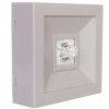 Oprawa awaryjna LOVATO N LED 3W 330lm (opt. koryt.) 1h jednozadaniowa szara LVNC/3W/C/1/SE/X/GR