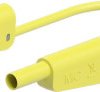 Stäubli SLK-4A-S10 Przewód pomiarowy 100 cm żółty 1 szt.