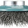 Makita Szczotka stożkowa, metalowa X-Lock Makita - Rundbürste - für Metall, Farbe, Rost, Schweißkanten D-73449 1 szt.