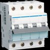 MBN625 Circuit breaker, 3P+N, 6 kA, B characteristic, 25 A, 4TE
