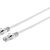 kabel LAN MicroConnect V-FTP6A05W-FLAT, 1 szt., RJ45, 5 m, biały
