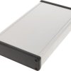 Aluminum enclosure, (L x W x H) 220 x 120 x 31 mm, natural, IP54, 1455P2202