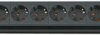 Outlet strip, 10-way, 3 m, 16 A, black, 1 95110 0 100