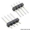 1X4-PIN-BLOCK Connector 4 Pin h=10mm R=2.54mm THT TYCO