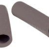Protection and insulating grommet, inside Ø 5 mm, L 25 mm, gray, PCR, -30 to 90 °C, 02010005013