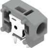 PCB terminal, 1 pole, pitch 5 mm, AWG 20-14, 24 A, push-in, gray, 235-401/333-000