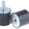 Podstawka antywibracyjna M10 średnica 40mm wysokość całkowita 60mm