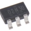 MOSFET P-kanałowy 5,8 A TSOP-6 30 V SMD Pojedynczy 2 W 66 miliomów