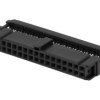 Wtyk IDC żeńskie 34-pin IDC na taśmę 1,27mm złocony czarny 1658621-8