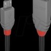 36734 USB 2.0 cable, USB-A connector to Micro USB-B connector, 3.0 m