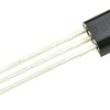 MOSFET Typ P-kanałowy 230 mA E-Line 100 V Rozszerzenie 3-pinowy Otwór przelotowy 700 mW DiodesZetex 8 Ω ZVP2110A