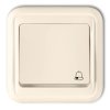 LIZA Przycisk /dzwonek/ beżowy 1WPT-4