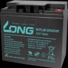 WPL18-12NSHR-M Lead-fleece battery, 12 V, 18 Ah, longlife