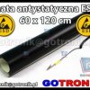 Mata antystatyczna 60x120cm PROSKIT z przewodem uziemiającym