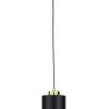 Lampa wisząca nowoczesna 1xE27 SIMPLY BLACK/GOLD