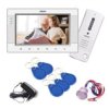 Zestaw Wideodomofonowy Z Monitorem 7Cali Jb305_V34 / No9 / Czytnik / 5Xbrelok