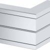 Sztywna forma z narożnego aluminium OBO Bettermann, 6112513, (S x G) 130 mm x 53 mm