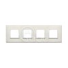 Ramka ozdobna Eikon Evo, 2+2+2+2M, Titanium, 21669.08