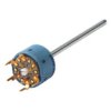 Rotary wafer switch Solder-In Pins 2P 6P