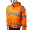 Kurtka odblaskowa, rodzaj Męski, XXL, Poliester, Pomarańczowy