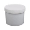 Pojemnik Zakręcany PP - 250ml - Biały - Okrągły