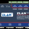 Konwerter RS232 RS485 RS422 na Ethernet TCP IP Modbus 4 portowy