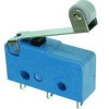 Subminiature snap-action switch, On-On, solder connection, roller lever, 0.6 N, 6 (2) A/250 VAC, IP40, 1050.5702