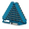 Kostka zaciskowa na szynie DIN Phoenix Contact 14 → 26AWGWciskane PTRV 8 BU/BU 8A 250 V