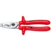 Knipex 95 17 200 VDE Cable Shears With Twin Cutting Edge 200mm