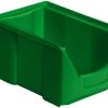 BRB Lagertechnik 977469 Skrzynka magazynowa nadaje się na żywność (S x W x G) 145 x 125 x 230 mm zielony 25 szt.