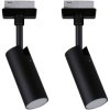 Paulmann 41304 URail LED set Black matt High voltage mounting rail light