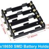 KOSZYK NA 4 AKUMULATORY 18650 (KOSZ-18650-PCB4)