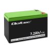 Akumulator 12V-7,2Ah AGM QOLTEC Bezobsługowy | Wydajny | LongLife do UPS, ALARMU