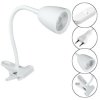 Lampka Biurkowa LED z klipsem 4W 420 lm 4000K Biała 230V