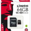karta pamięci Kingston Canvas Select microSDXC 64GB class 10 UHS-I U1 - 80MB/s + adapter SD