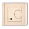 FLEXI Elektroniczny regulator temperatury z czujnikiem powietrznym beżowy 1FRT-2 KARLIK