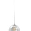 Lampa wisząca nowoczesna 1xE27 GLAMOUR SILVER