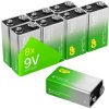 Bateria 9 V GP Super, alkaliczno-manganowe, 8 szt.