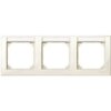 MERTEN M-SMART Ramka 3 potrójna pozioma z polem opisowym kremowy MTN471344 SCHNEIDER ELECTRIC