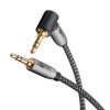 Kabel połączeniowy audio AUX, 3,5 mm stereo, 90 stopni 65278 /1m/