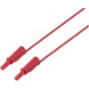 VOLTCRAFT VC-16832910 Test Lead 4mm 1m Red 2.5mm² CAT IV 600V 32A