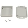Hammond 1551TFLGY Miniature Plastic Enclosure - Flanged 60 x 60 x 20 Grey