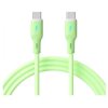 Akyga AK-USB-69 USB cable USB-C® plug, USB-C® plug 1 m Green