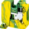 Ground terminal, 2 pole, 1.5-50 mm², clamping points: 2, green/yellow, screw connection, 125 A, NSYTRV352PE